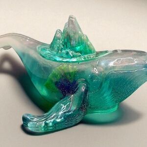 Whale trinket box